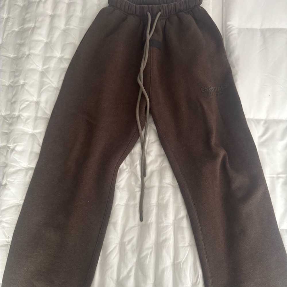 Fear of God Essentials Dark Brown Sweatpants